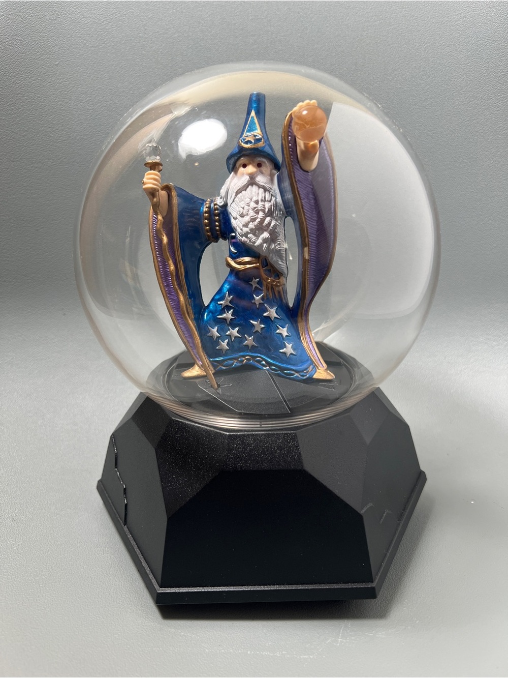 TechniArt Wake The Wizard Enchanted Talking Crystal Ball